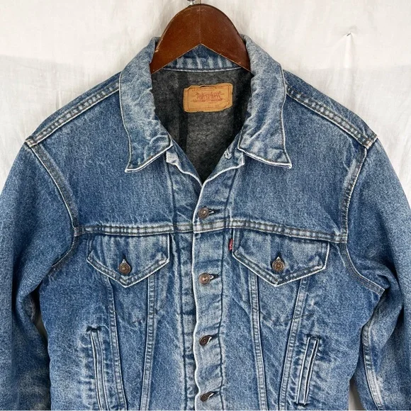 Vintage Levis 70506 0316 Blanket Lined Type 3 Trucker Jacket Men